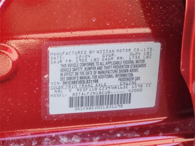 new 2025 Nissan Versa car, priced at $22,390