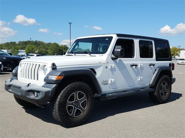 used 2018 Jeep Wrangler Unlimited car, priced at $22,000