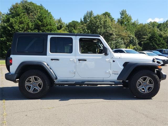 used 2018 Jeep Wrangler Unlimited car, priced at $22,000