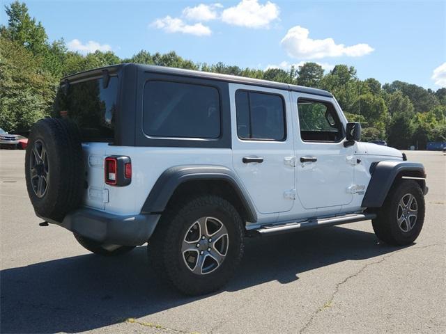 used 2018 Jeep Wrangler Unlimited car, priced at $22,000