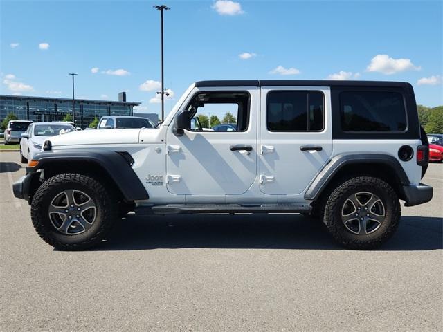 used 2018 Jeep Wrangler Unlimited car, priced at $22,000