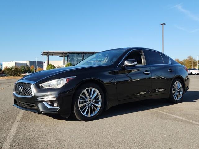 used 2021 INFINITI Q50 car, priced at $23,425