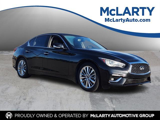 used 2021 INFINITI Q50 car, priced at $23,425