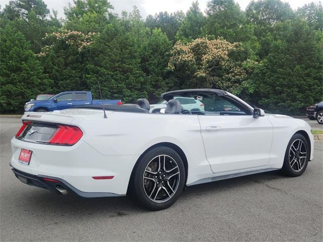 used 2021 Ford Mustang car, priced at $19,500