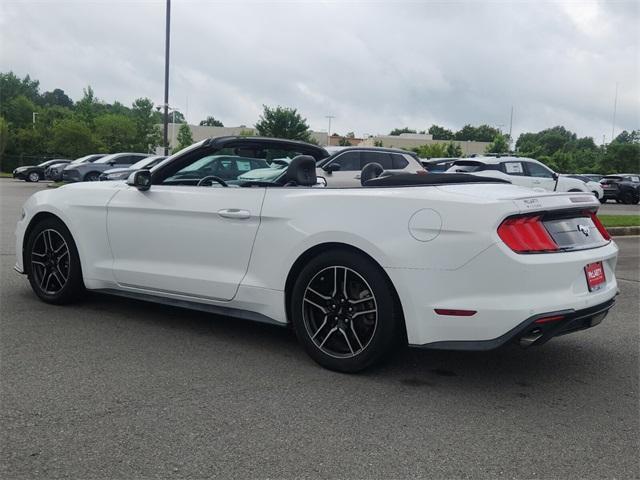 used 2021 Ford Mustang car, priced at $19,500