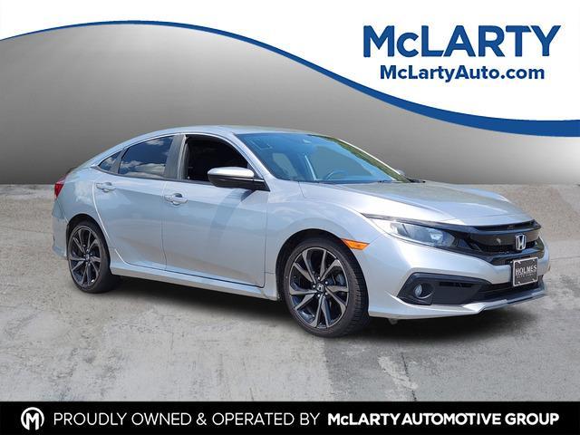 used 2021 Honda Civic car, priced at $20,000
