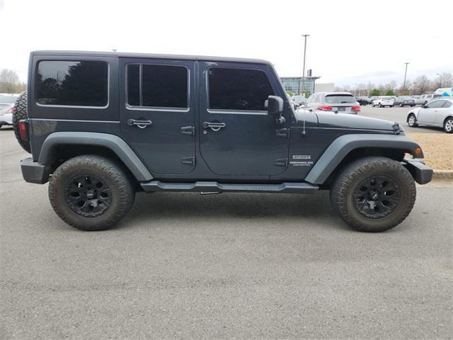 used 2017 Jeep Wrangler Unlimited car, priced at $24,181