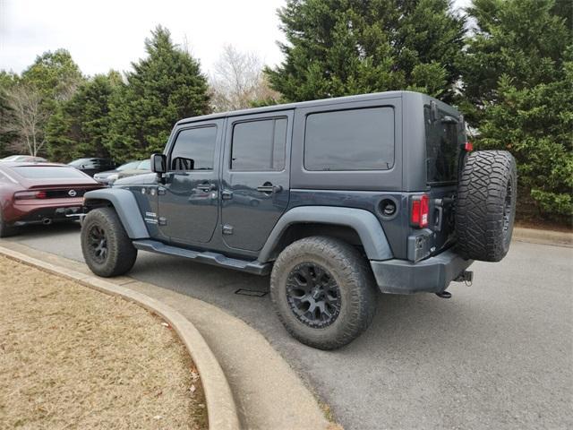 used 2017 Jeep Wrangler Unlimited car, priced at $24,181