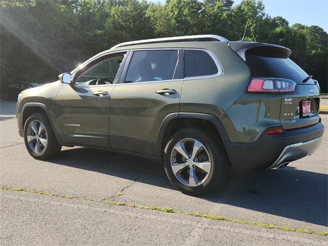 used 2019 Jeep Cherokee car, priced at $17,346
