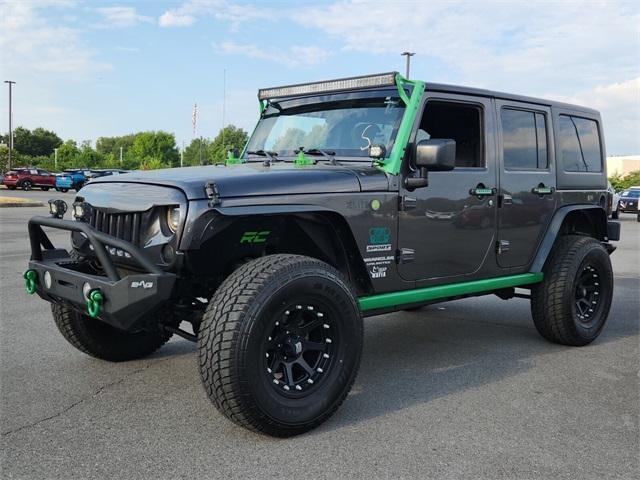 used 2017 Jeep Wrangler Unlimited car, priced at $21,000