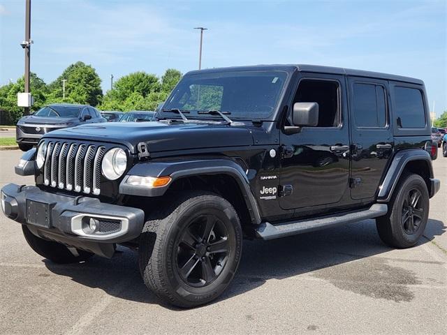 used 2020 Jeep Wrangler Unlimited car, priced at $24,391