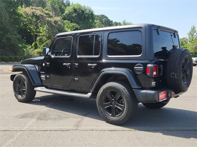 used 2020 Jeep Wrangler Unlimited car, priced at $25,110