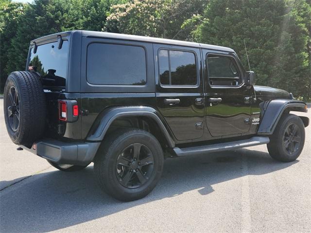 used 2020 Jeep Wrangler Unlimited car, priced at $25,110