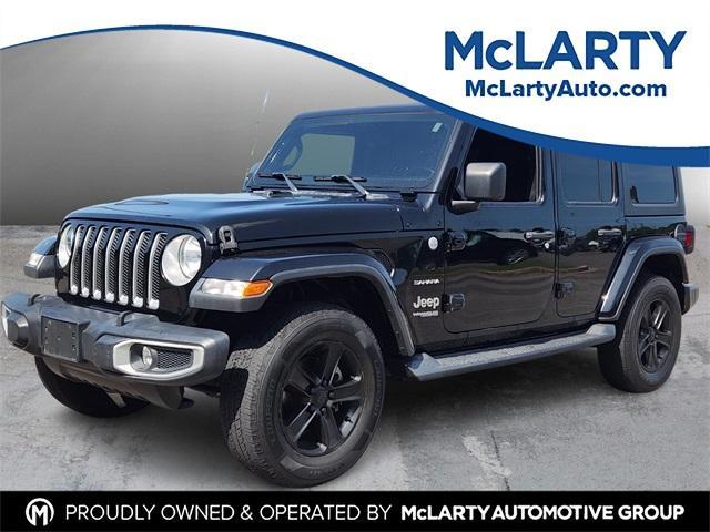 used 2020 Jeep Wrangler Unlimited car, priced at $25,110