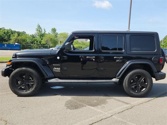 used 2020 Jeep Wrangler Unlimited car, priced at $25,110