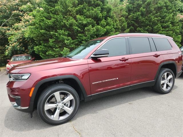 used 2021 Jeep Grand Cherokee L car, priced at $32,000