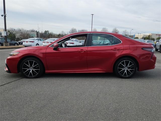 used 2021 Toyota Camry car, priced at $21,221