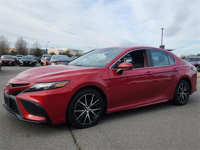 used 2021 Toyota Camry car, priced at $21,221