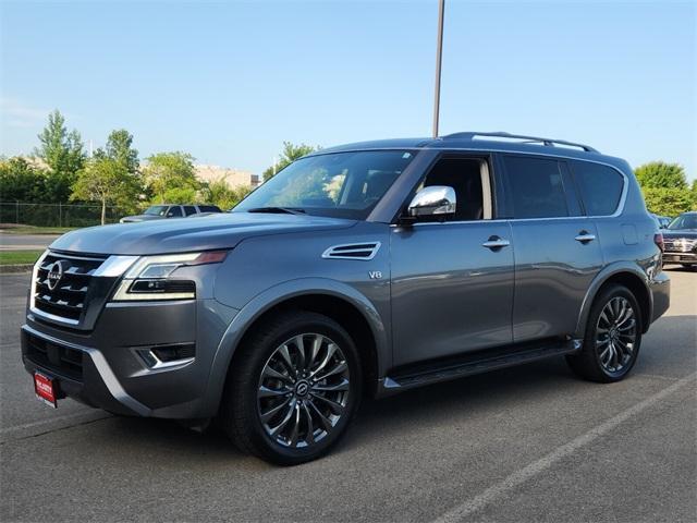 used 2021 Nissan Armada car, priced at $30,000