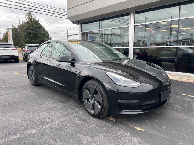 used 2021 Tesla Model 3 car, priced at $27,990