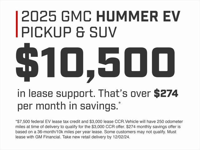 new 2025 GMC HUMMER EV SUV car, priced at $94,195