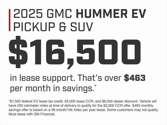 new 2025 GMC HUMMER EV SUV car, priced at $98,920