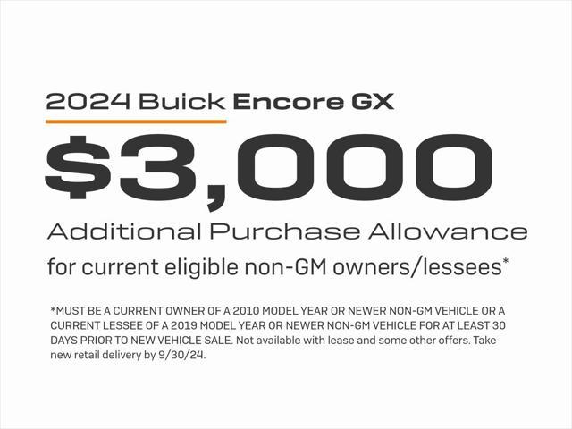 new 2024 Buick Encore GX car, priced at $27,990