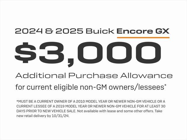 new 2024 Buick Encore GX car, priced at $28,385