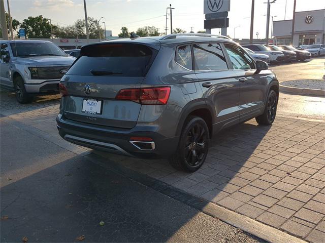 used 2024 Volkswagen Taos car, priced at $24,990