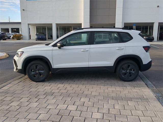 new 2025 Volkswagen Taos car, priced at $25,120