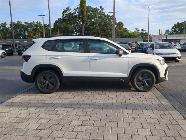 new 2025 Volkswagen Taos car, priced at $25,120