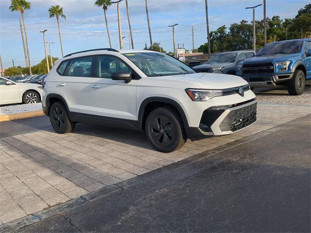 new 2025 Volkswagen Taos car, priced at $25,120