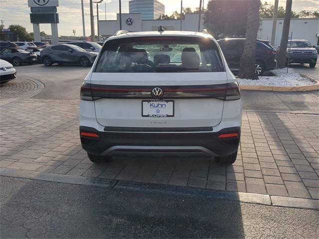 new 2025 Volkswagen Taos car, priced at $25,120