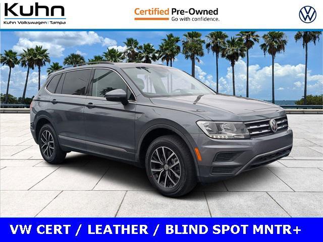 used 2021 Volkswagen Tiguan car, priced at $18,500