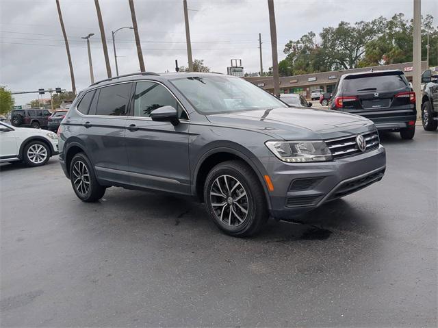 used 2021 Volkswagen Tiguan car, priced at $18,500