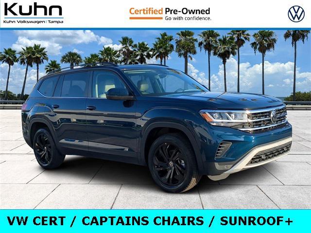 used 2022 Volkswagen Atlas car, priced at $29,775
