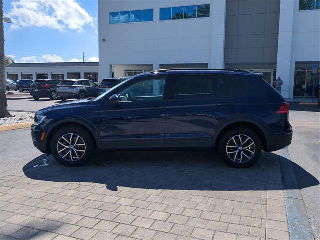 used 2021 Volkswagen Tiguan car, priced at $17,990