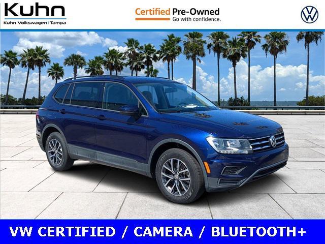 used 2021 Volkswagen Tiguan car, priced at $17,990