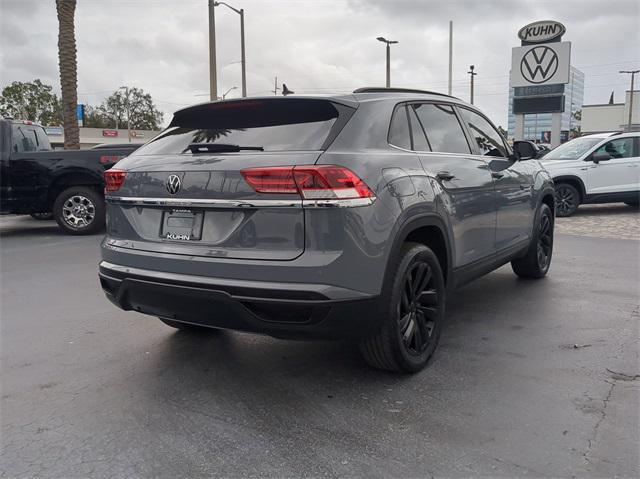 used 2021 Volkswagen Atlas Cross Sport car, priced at $30,990