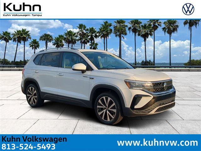 used 2022 Volkswagen Taos car, priced at $16,400