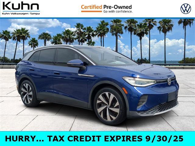 used 2021 Volkswagen ID.4 car, priced at $19,880