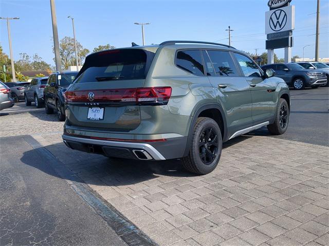 new 2025 Volkswagen Atlas car, priced at $46,534