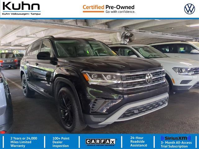 used 2022 Volkswagen Atlas car, priced at $24,990