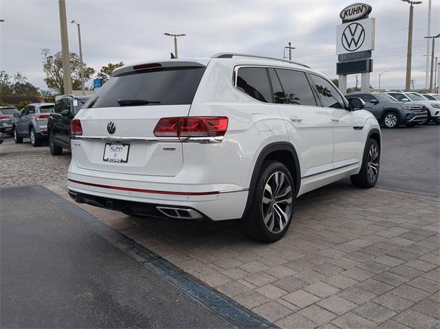 used 2021 Volkswagen Atlas car, priced at $31,475