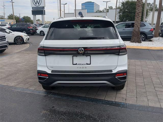 new 2025 Volkswagen Taos car, priced at $28,496