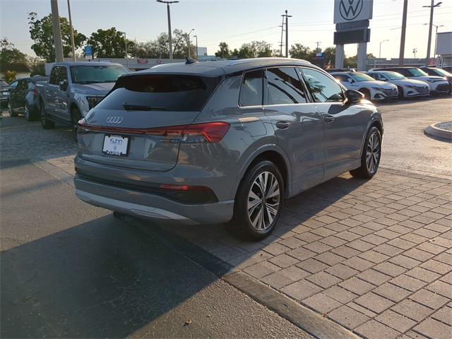 used 2023 Audi Q4 e-tron car, priced at $29,450
