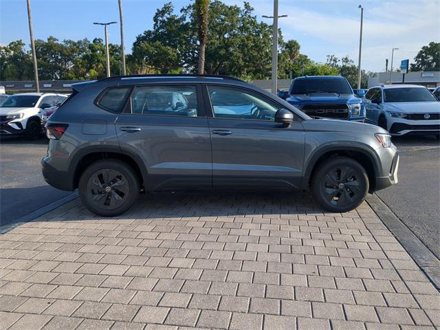 new 2025 Volkswagen Taos car, priced at $25,259