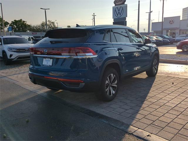 new 2025 Volkswagen Atlas Cross Sport car, priced at $37,208