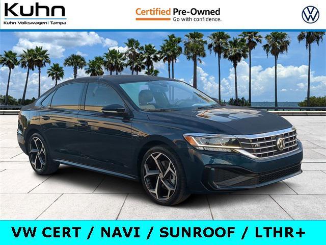 used 2021 Volkswagen Passat car, priced at $19,990