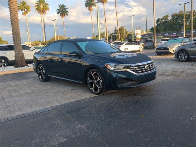 used 2021 Volkswagen Passat car, priced at $19,990